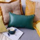 Nordic INS living room towel embroidered sofa throw pillow, fresh and simple model room headboard backrest pillowcase.