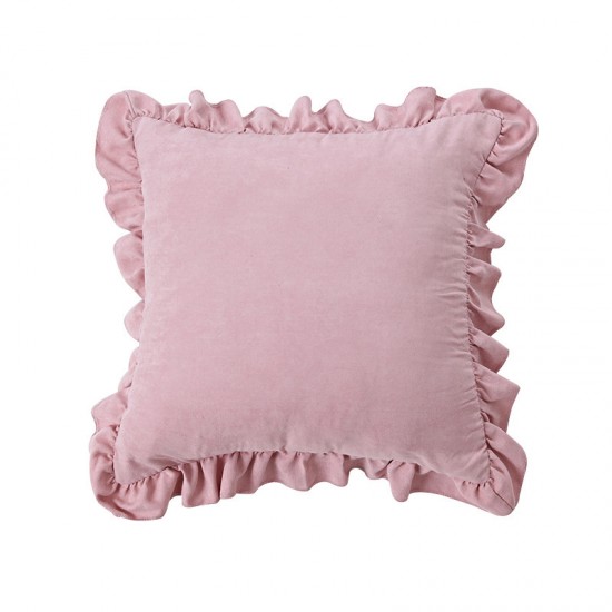 Cross-border Nordic INS chenille jacquard velvet pillows, animal print edging cushions, living room sofa pillowcases