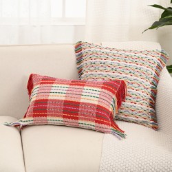 Cross-border yarn-dyed Christmas pillows, living room sofa, bed cushions, bedroom bay window cushions, and pillowcases