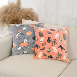 Cross-border Instagram satin satin bow pillowcases, sweet girly pillowcases, multi-color solid ruffled sofa cushions