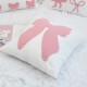 Refreshing Instagram-style embroidered pillowcases, living room sofa embroidered cotton and linen pillows, bedroom tatami cushions