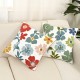Cross-border Nordic ins towel-embroidered banana leaf sofa cushions, with a fresh, 3D pattern.