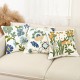 Cross-border Nordic ins towel-embroidered banana leaf sofa cushions, with a fresh, 3D pattern.