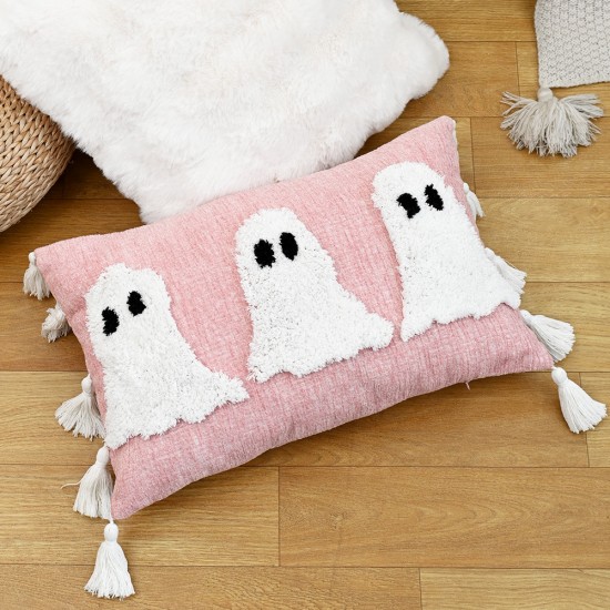 Nordic ins Bohemian ethnic cotton and linen lace simple home pillowcase, homestay sofa and living room cushion