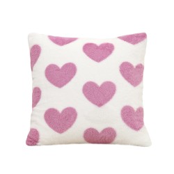 Cross border Amazon Instagram Faux Rabbit Fur Solid Color Striped Plush Pillowcase  Single Sided Cushion  Lumbar Pillow Cross border Amazon Instagram Faux Rabbit Fur Solid Color Striped Plush Pillowcase  Single Sided Cushion  Lumbar Pillow