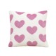 Cross-border Amazon Instagram Faux Rabbit Fur Solid Color Striped Plush Pillowcase, Single-Sided Cushion, Lumbar Pillow