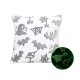 Cross-border Instagram satin satin bow pillowcases, sweet girly pillowcases, multi-color solid ruffled sofa cushions