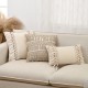 INS Nordic sofa cushions, tufted heart cushions, luxury living room, removable and washable headboard cushions.