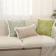 INS Cross-Border Embroidered Cherry Plush Flower Craft Pillowcase, Pink Home Sofa, Bedroom, Living Room Decor