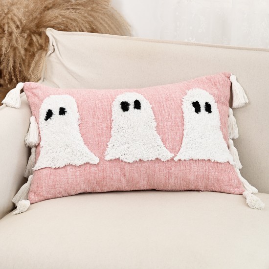 Nordic ins Bohemian ethnic cotton and linen lace simple home pillowcase, homestay sofa and living room cushion