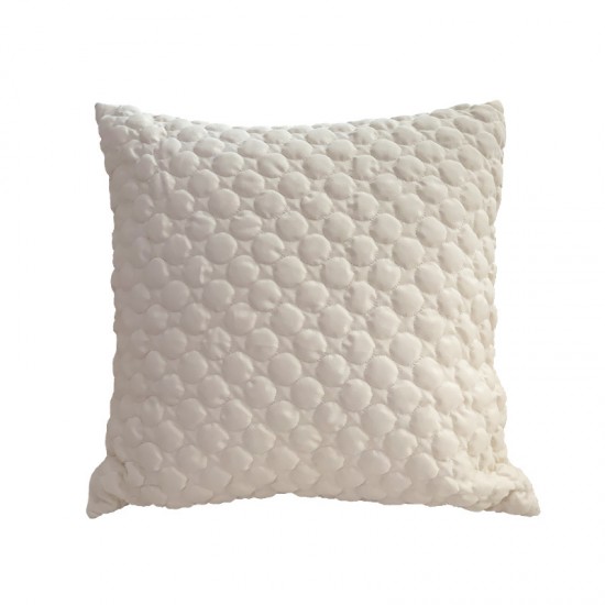 White floral lace throw pillows, French INSIZE square lumbar pillows, embroidered sofa cushion covers