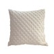 White floral lace throw pillows, French INSIZE square lumbar pillows, embroidered sofa cushion covers