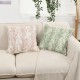 Cross-border Nordic INS Dutch velvet high-precision printed pillowcases, ruffled skirt cushion covers, home sofa decor