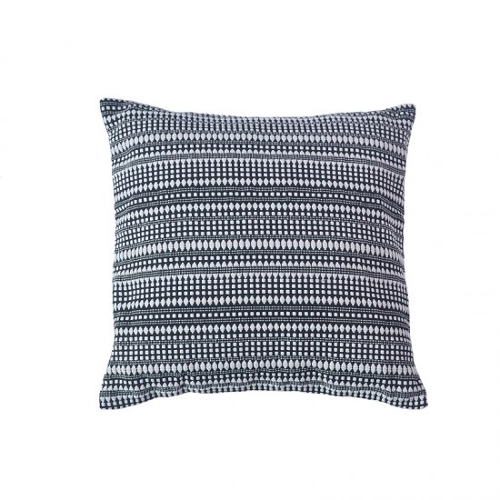 Cross-border INs cute cartoon rabbit retro colorful geometric wave pillows, living room and bedroom sofa cushions