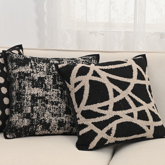 Cute lambskin jacquard heart-shaped festive Valentine's Day pillowcase, living room sofa, bay window, bed cushion.