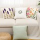 Cross-border modern style star and moon embroidered plush home sofa
