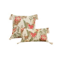 Sandwashed cotton wrinkled throw pillows  simple INs modern square lumbar pillows  European style sofa and bedroom backrest cushions Sandwashed cotton wrinkled throw pillows  simple INs modern square lumbar pillows  European style sofa and bedroom backrest cushions