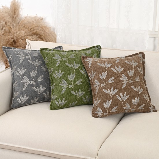 Cross-border Nordic ins floral towel embroidered pillowcase Living room, sofa, and bedroom cushions with a fresh, minimalist feel.