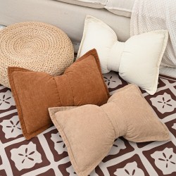 Nordic, Instagram-style living room sofa cushions, bow-knot cushions, and model room bedside cushions with removable and washable covers.