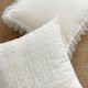 Cross-border Nordic INSS Multicolored Cotton Lace Cushion Covers, Retro Pastoral Living Room Sofa and Bedroom Decorative Pillows
