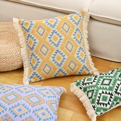INS style butterfly mesh lace blue pillow, Japanese and Korean princess sofa bedroom decorative pillow.