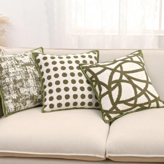 Nordic light luxury, ins, high-end green vintage-style pillowcases, sofa back cushions, French retro, bed, and living room cushions