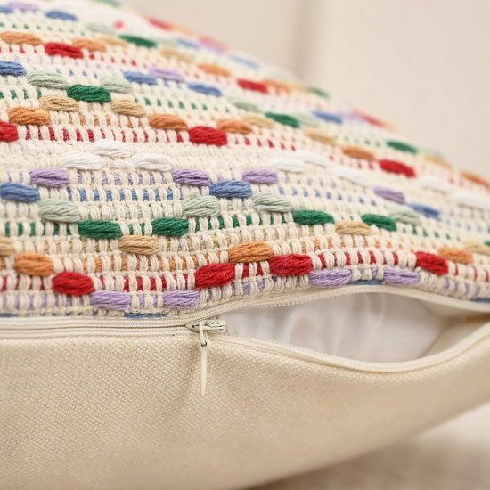 Cross-border yarn-dyed Christmas pillows, living room sofa, bed cushions, bedroom bay window cushions, and pillowcases