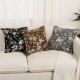 Amazon Nordic ins yarn-dyed jacquard cotton and linen pillowcases, retro pastoral living room, sofa, and bedroom decorative cushions.