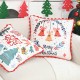 Cross-border rabbit fur jacquard leaf pillowcase, living room sofa cushion, bed cushion cover, bedroom bay window cushion