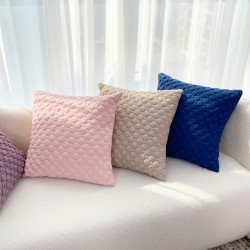 White floral lace throw pillows, French INSIZE square lumbar pillows, embroidered sofa cushion covers