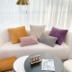 Cross-border Nordic INS twill velvet pillowcases, pompom chiffon lace pillows, living room sofa, bedroom party decor