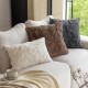 American retro INS sofa cushions, modern luxury jacquard sofa cushions for living room beds.