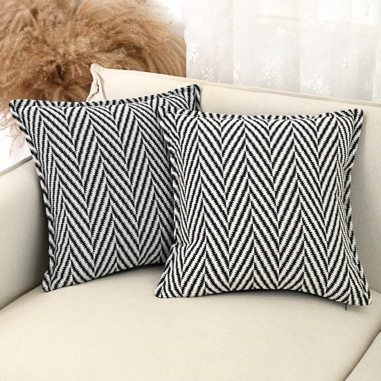 Cross-border linen blended woven ethnic-style cushion covers B&B, hotel, and home sofa decorative pillowcases