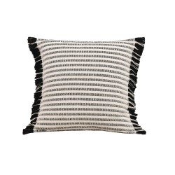 Bohemian pastoral retro  handmade tassel pillows with core  cotton and linen for living room sofas  model room cushions