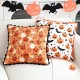 Comfortable cotton snowflake Christmas pillow, living room sofa and bed cushion cover, bedroom bay window cushion.