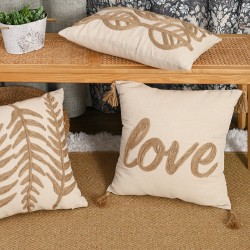 Cross-border Nordic, fresh, ins B&B sofa pillow, tufted floral pillowcase, removable and washable bay window headboard cushion.