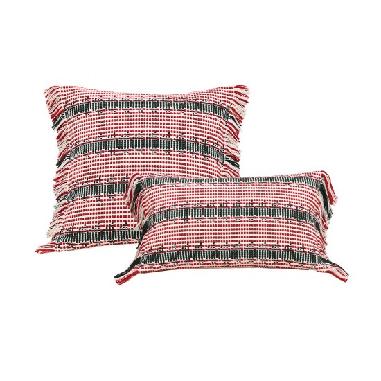 Cross-border yarn-dyed Christmas pillows, living room sofa, bed cushions, bedroom bay window cushions, and pillowcases