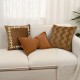 Cross-border Instagram embroidered pumpkin pillowcases, Halloween fabric sofa decorative pillowcases