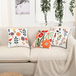 Cross-border Nordic INS Dutch velvet Christmas print, curved lace, ruffled skirt throw pillow. Living room sofa cushions