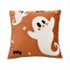 Cross-border Halloween ghost embroidered pillows, home holiday decoration sofa cushions, living room plush creative cushions