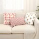 Cross-border ins Christmas holiday decorative pillow covers, plush jacquard living room sofa cushions, bed cushion covers