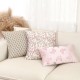 Cross-border Nordic INS retro striped polyester-cotton yarn-dyed jacquard throw pillows, vintage tassel tassel sofa cushions.