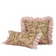 Cross-border Nordic ins mesh chenille pillowcase, small daisy lace, fresh floral pattern, home decor