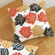 Mid-century cream-colored cushions, lumbar support for living rooms, French Chanel-style soft furnishings, plush sofa cushion covers
