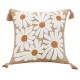 Nordic Instagram Chenille Leather Label Solid Color Pillowcase, B&B Hotel Cushion Cover, Living Room Sofa Bed and Bed Cushion