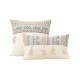 Ins cross-border Nordic Dutch velvet ruffled solid color cushions for sofas and living rooms.