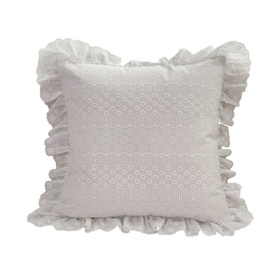 Cross-border Nordic INSS Best-selling Solid Color Simple Sand-washed Cotton Placemats, Insulated Bowl Placemats, In Stock