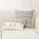 Ins cross-border Nordic Dutch velvet ruffled solid color cushions for sofas and living rooms.