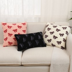 Cross-border Nordic ins towel-embroidered pillows, floral patterns, perfect for living room, sofa, and bedroom party decorations.