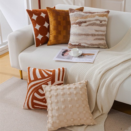 Factory direct pillow core, 50*50 brushed fabric pillow core, lumbar pillow core, PP cotton, feather velvet inner core